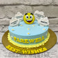 Farwell Theme Cake with Emoticon by Creme Castle