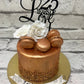 Copper Theme Cake