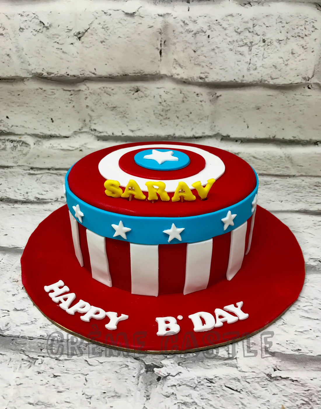 Captain American Cake