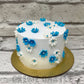 Minimal Floral Cake