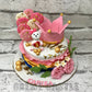 Teddy Tiara Cake Creme Castle