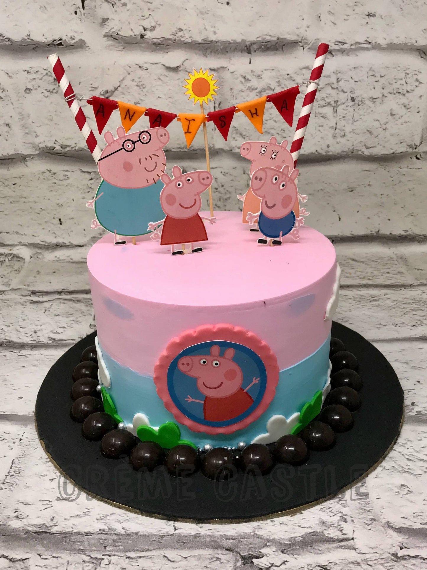 Peppa Pig Pastel Cake