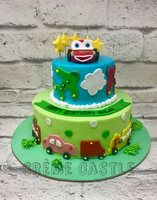 Cars Lover Tier Cake