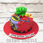 Avengers Boom Cake