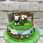 Dairy Cow Cake Creme Castle