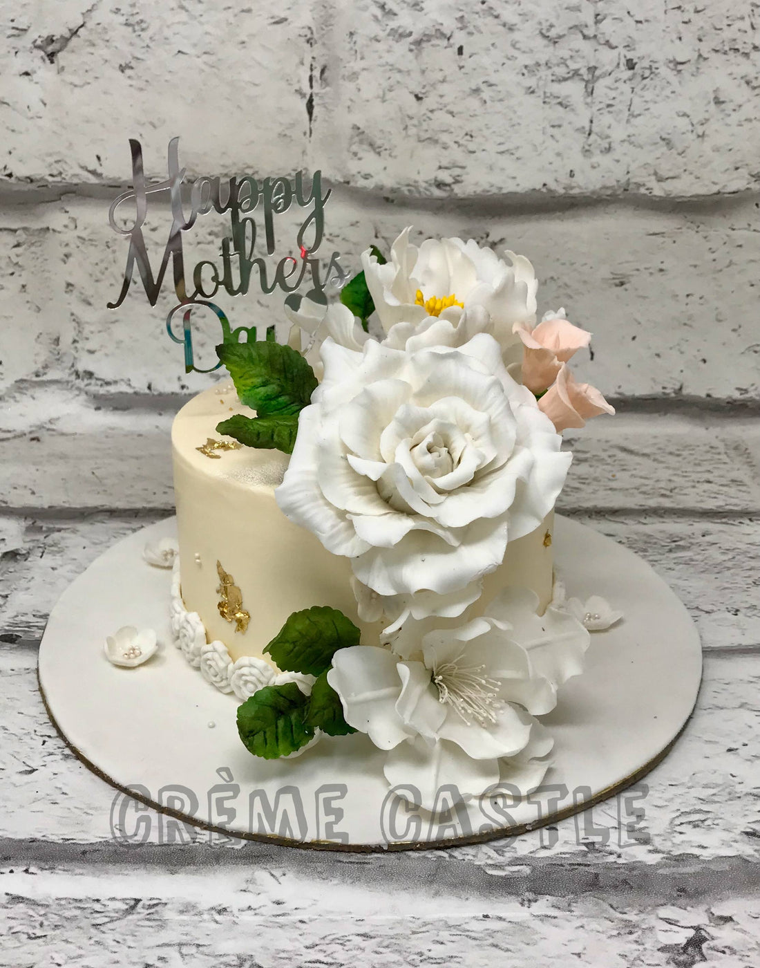 Handcrafted Floral Bunch Cake