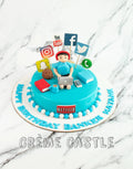 Social Media Workaholic Cake