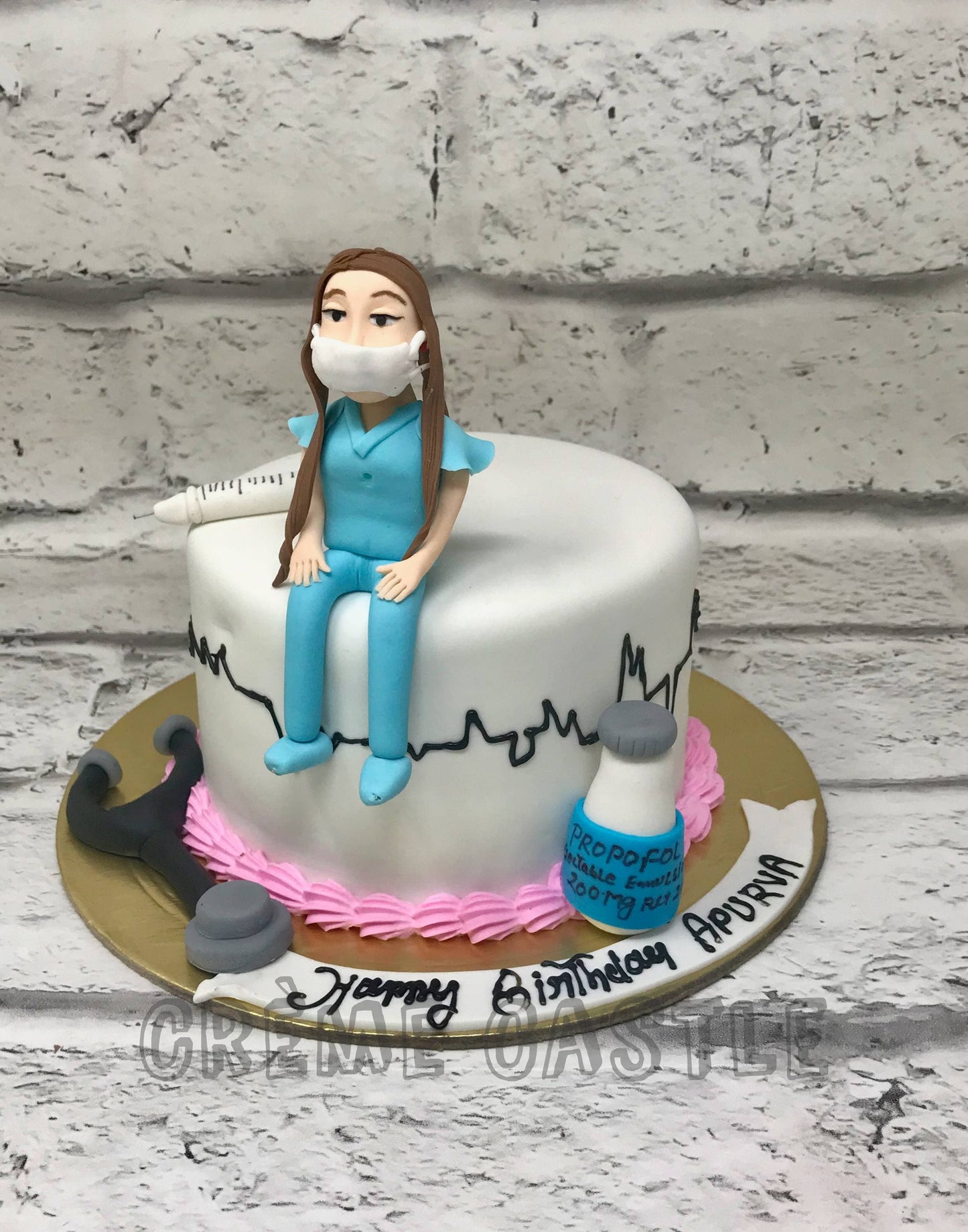 Smart Doctor Cake Creme Castle