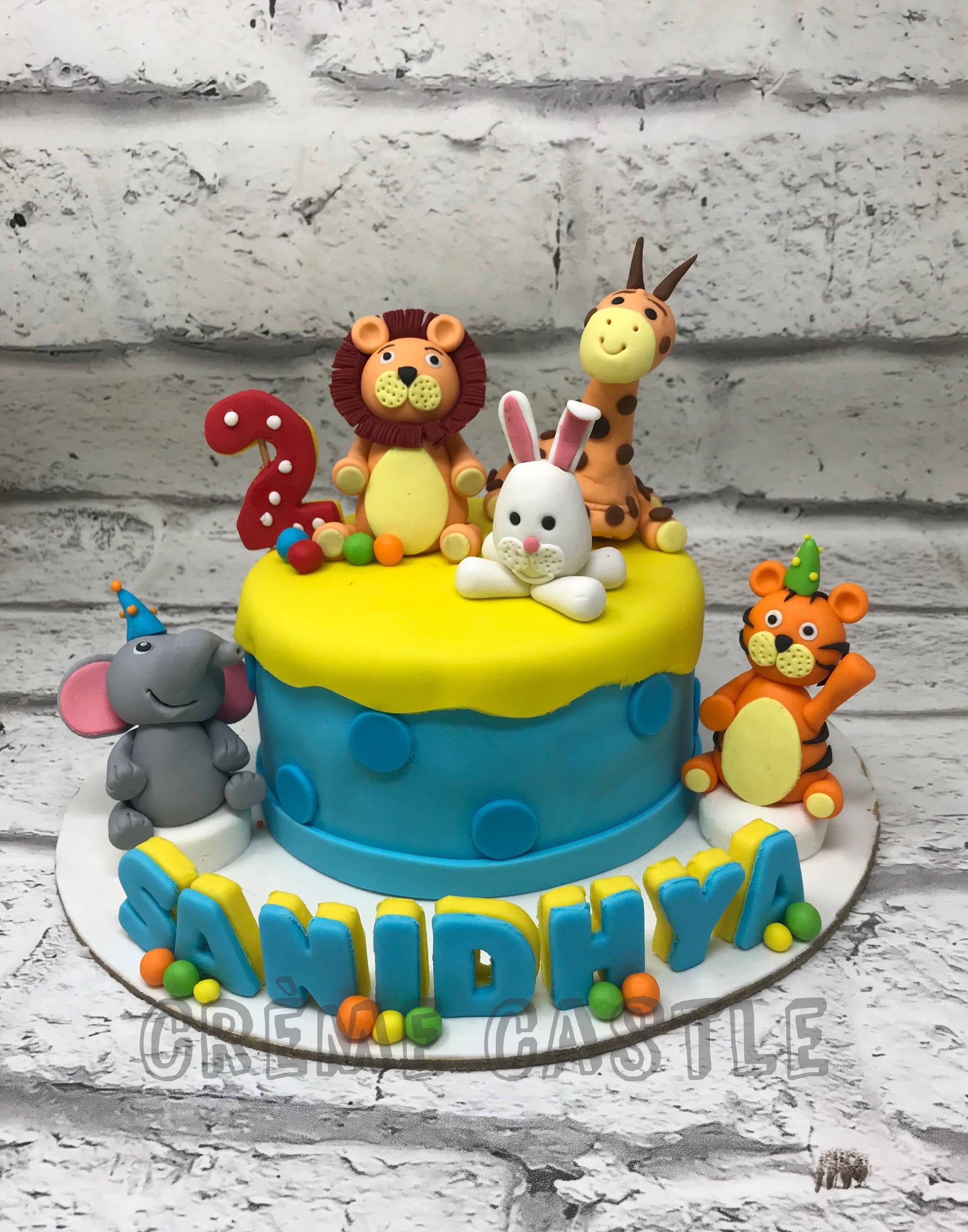 Jungle Drip Cake