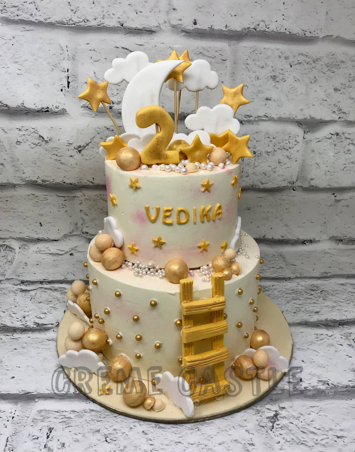 Ladder Cake Design Moon Ladder Cake – Creme Castle