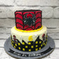 Spiderman City Cake