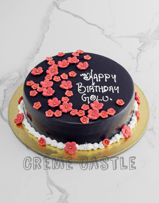 Cherry blossom Purple Cake