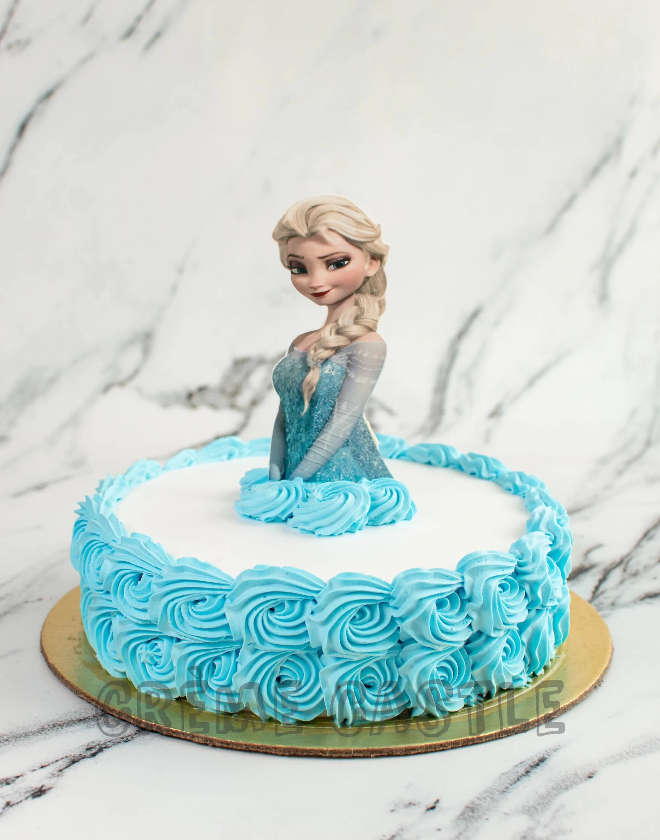 Princess Elsa Theme Birthday Cake Delivery in Delhi NCR - ₹4,499.00 Cake  Express