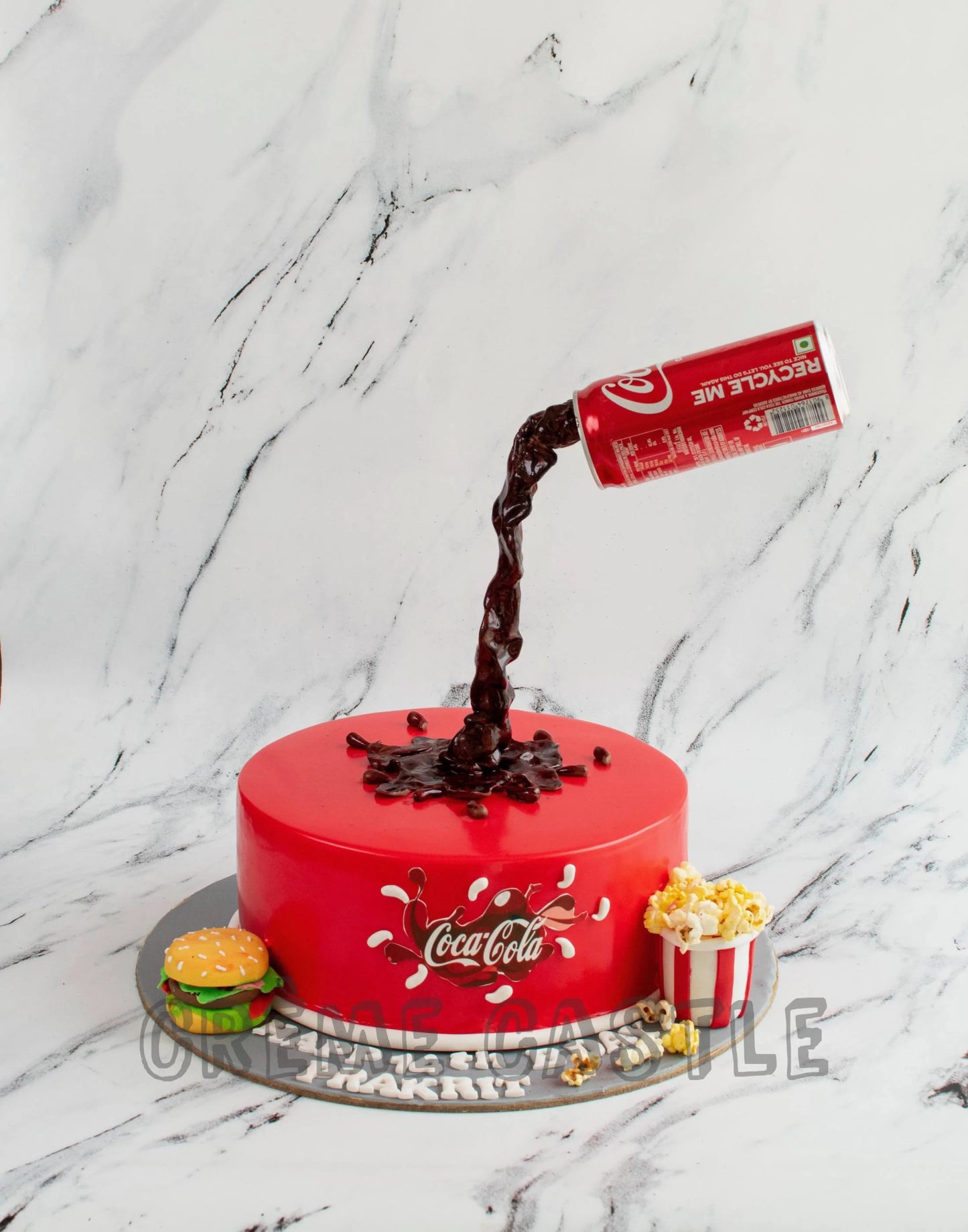 Coca Cola Drip Cake