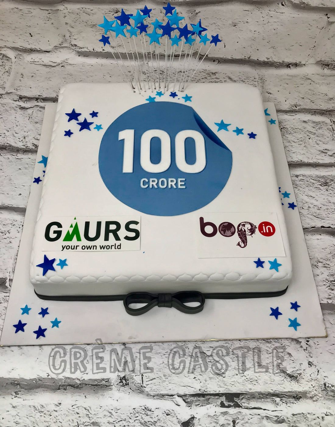 100 Crore Corporate Cake