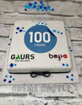 100 Crore Corporate Cake