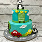 Panda Cars Cake