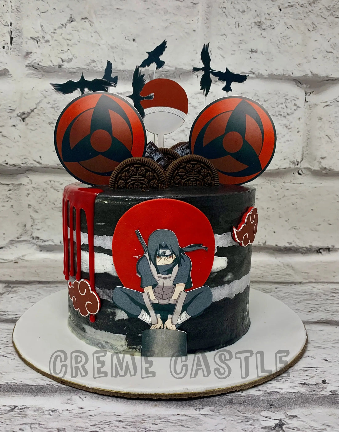 Celebrate with Cake!: Naruto themed single tier Cake