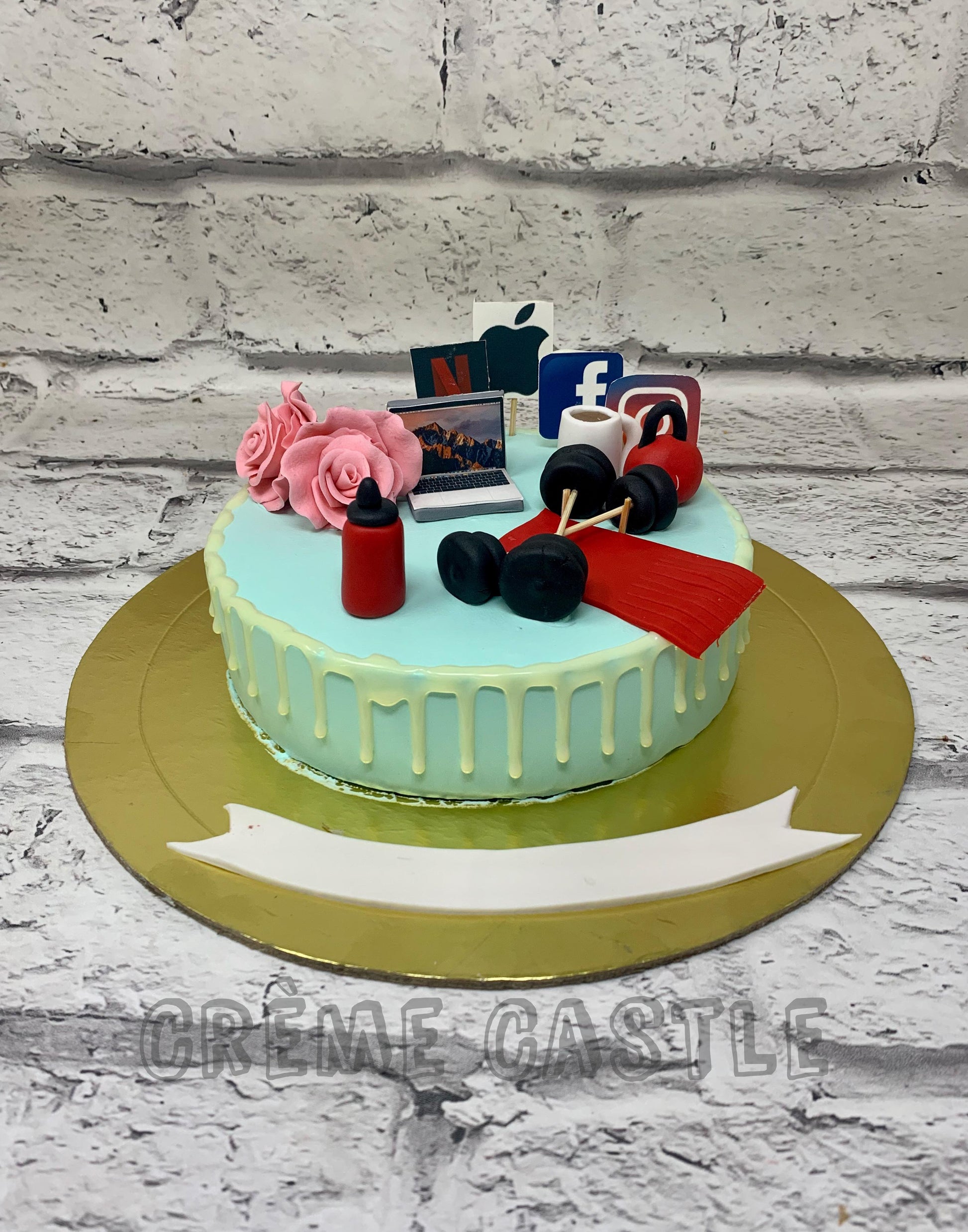 Fashion Social Media Cake