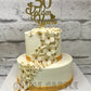 Minimal Flower Cake