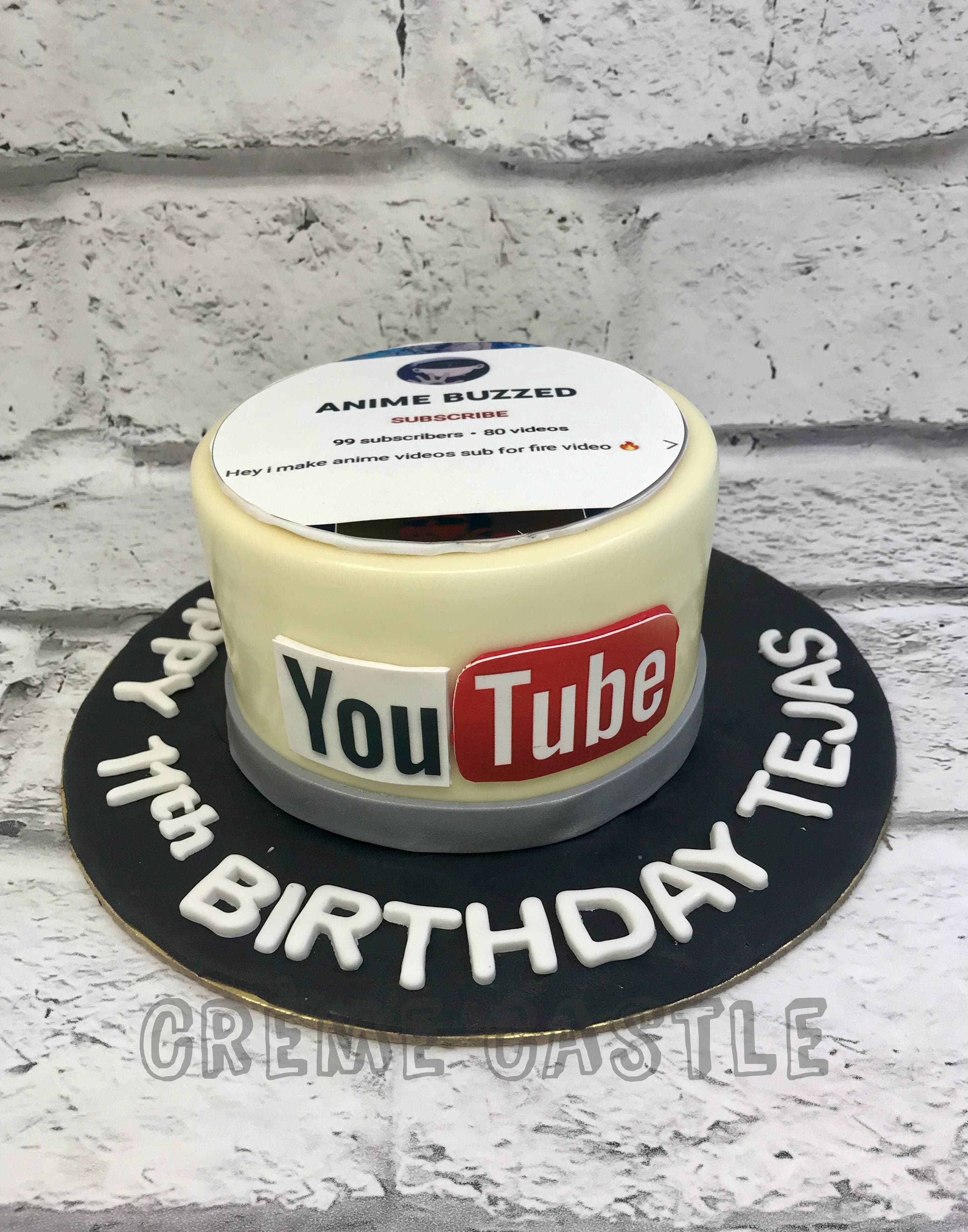 You Tube theme cake🎂.. Out for a... - Poo's cake story | Facebook