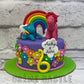 Pony Colorful Cake