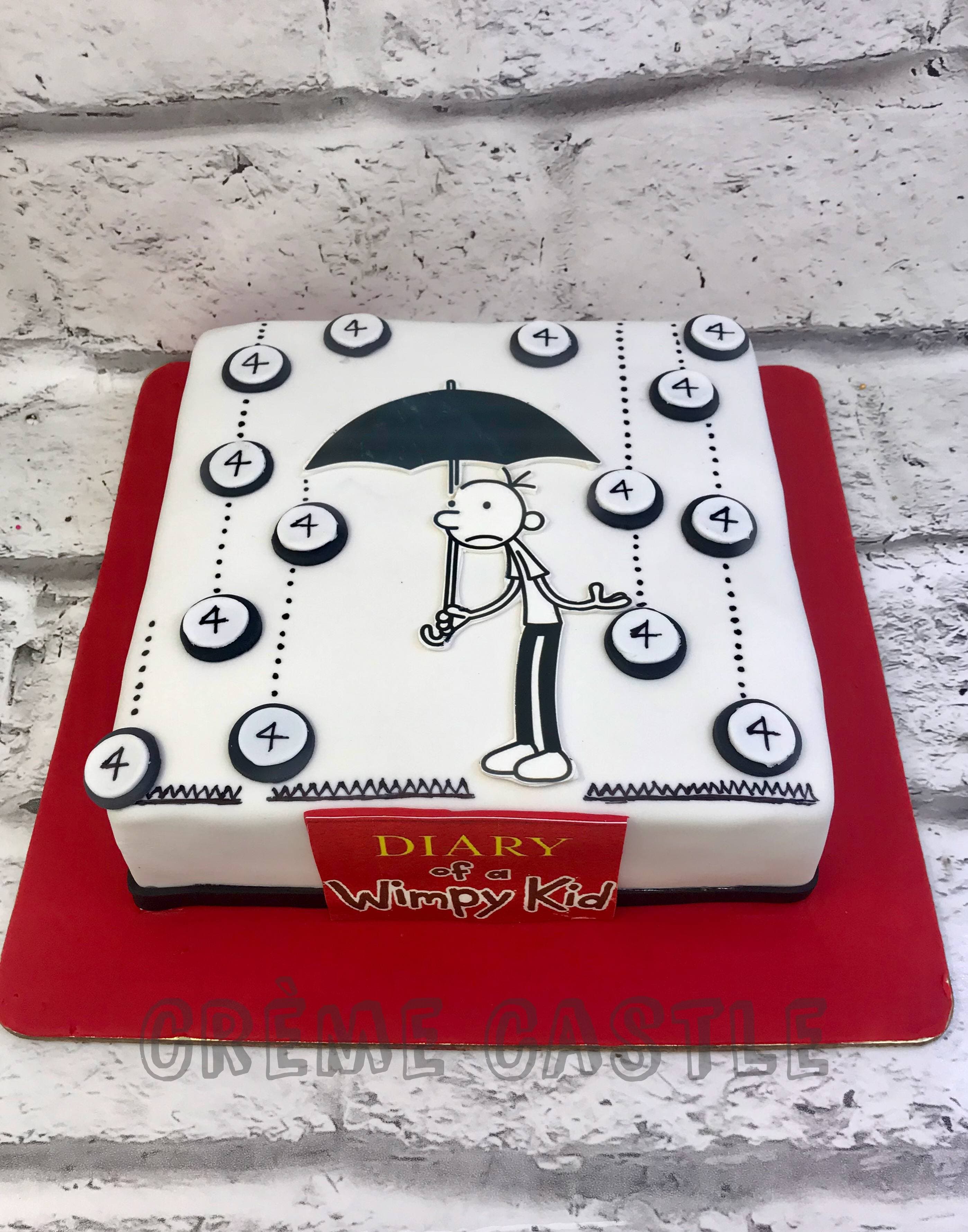 DIARY OF A WIMPY KID CAKE