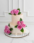 Rose Wedding Cake
