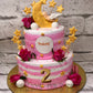 Moon Pattern Cake Creme Castle