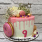 Donut Floral Cake