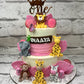 Pastel Jungle Cake