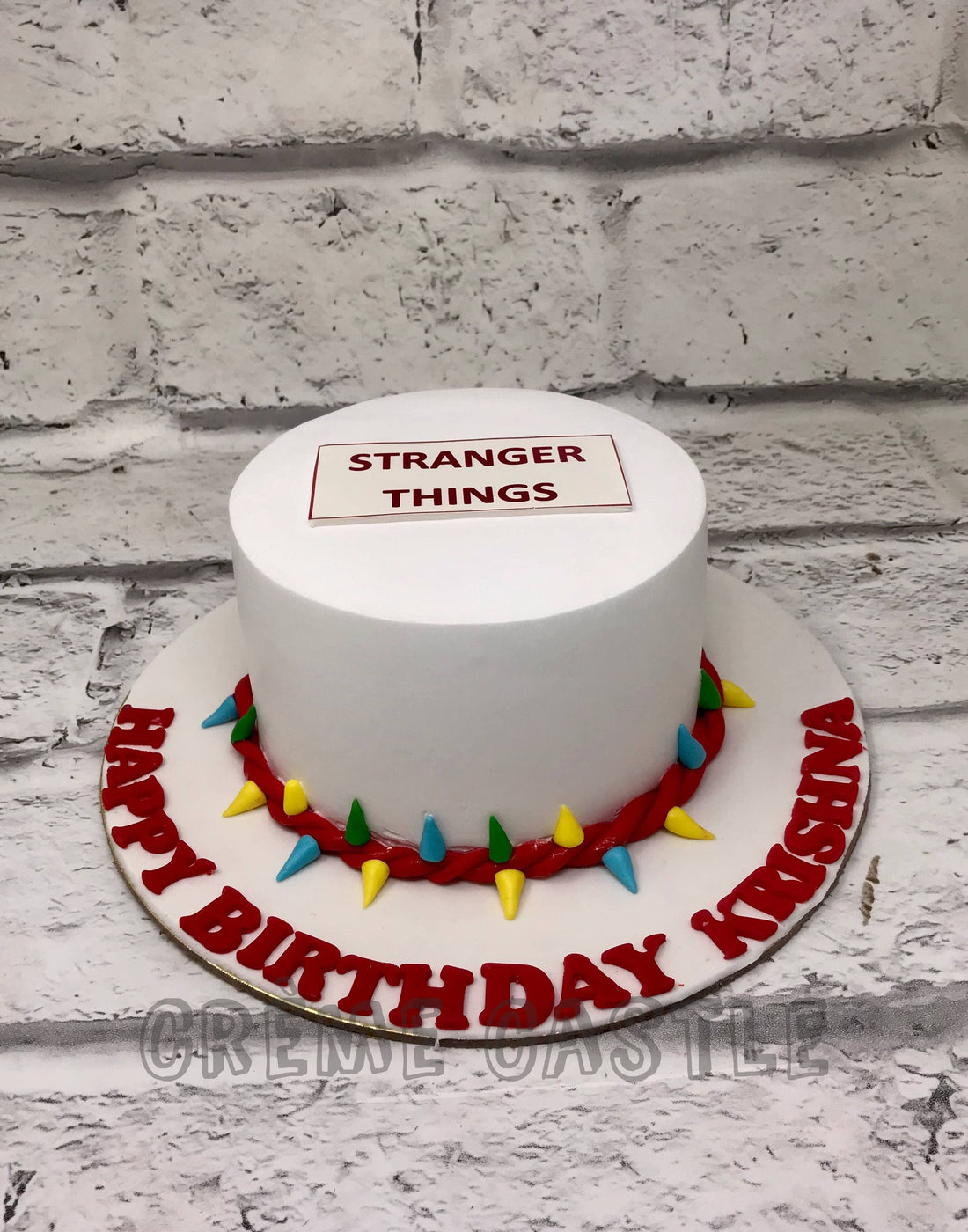 Stanger Things Cake