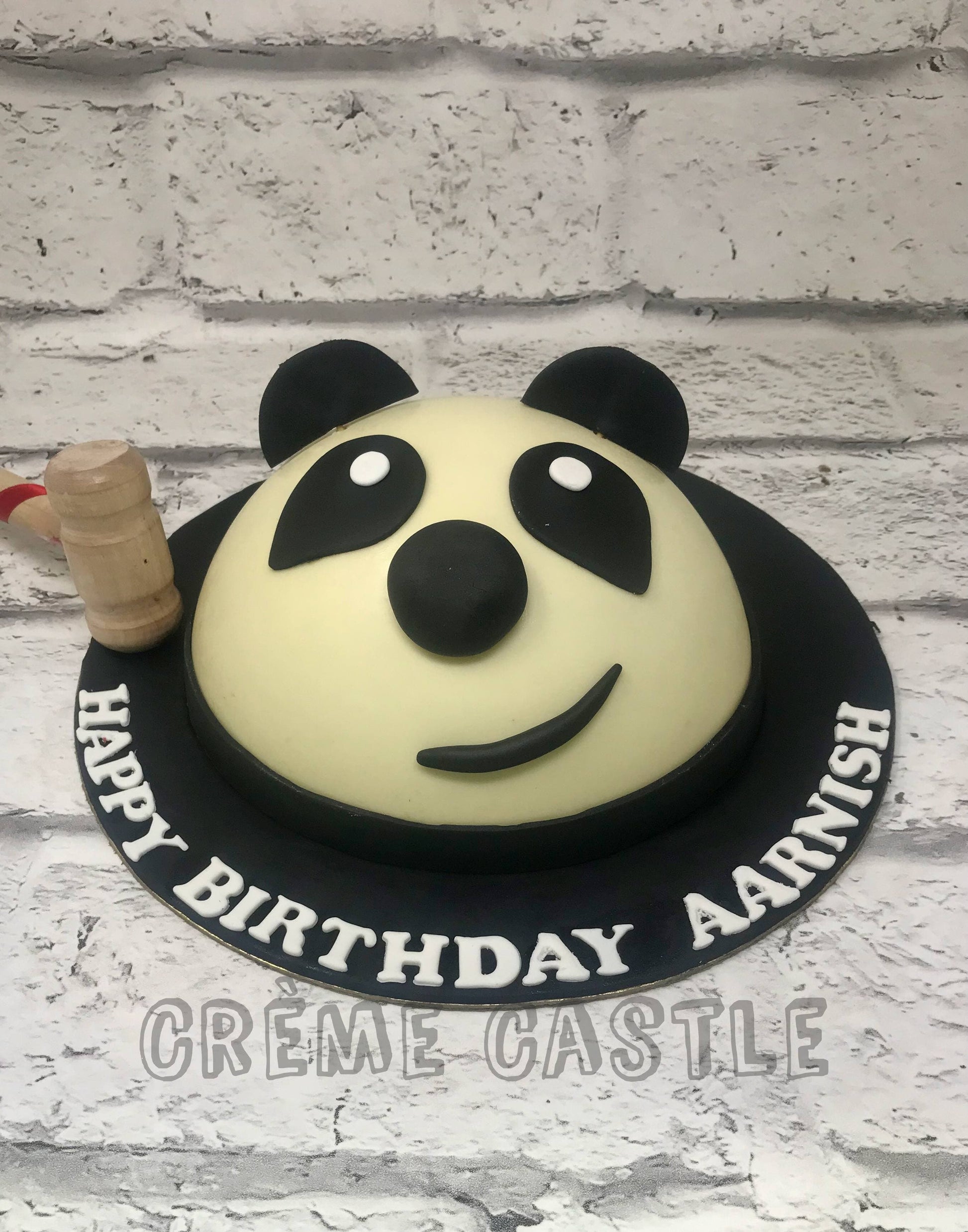 Panda Pinata Cake Creme Castle