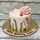 Leafy Floral Cake