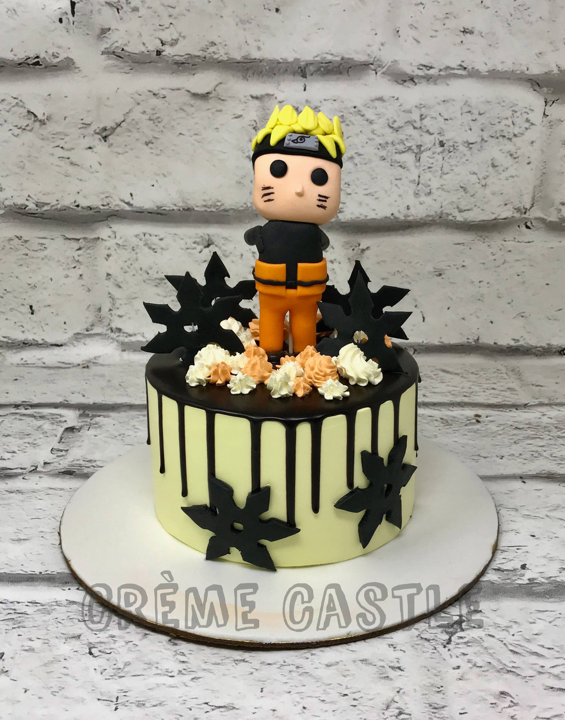 Naruto Theme Cake by Creme Castle