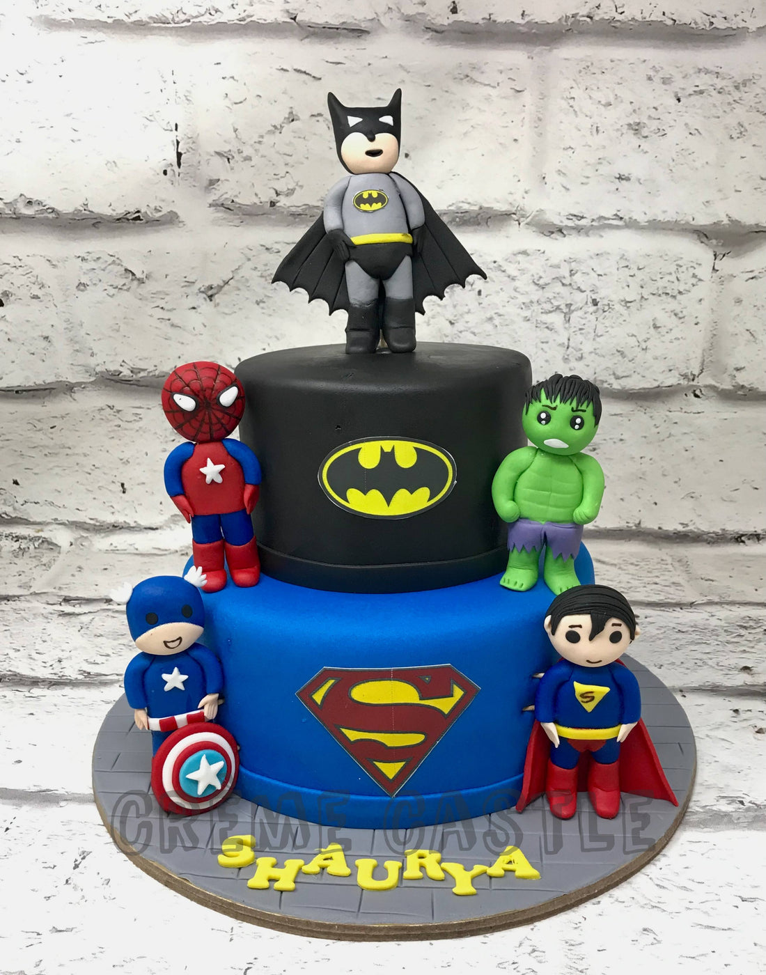 Superhero Miniature Cake