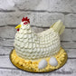 Chicken Hen Cake Creme Castle