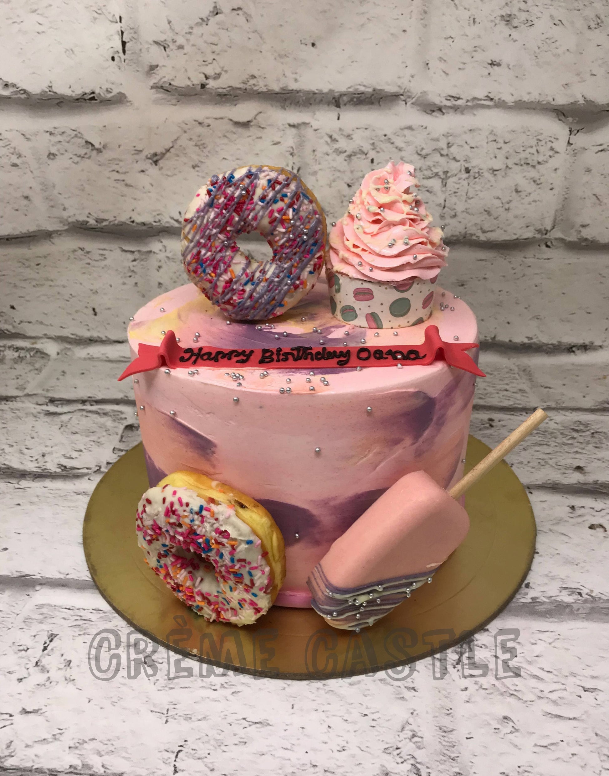 Donut Cakesicle Cake