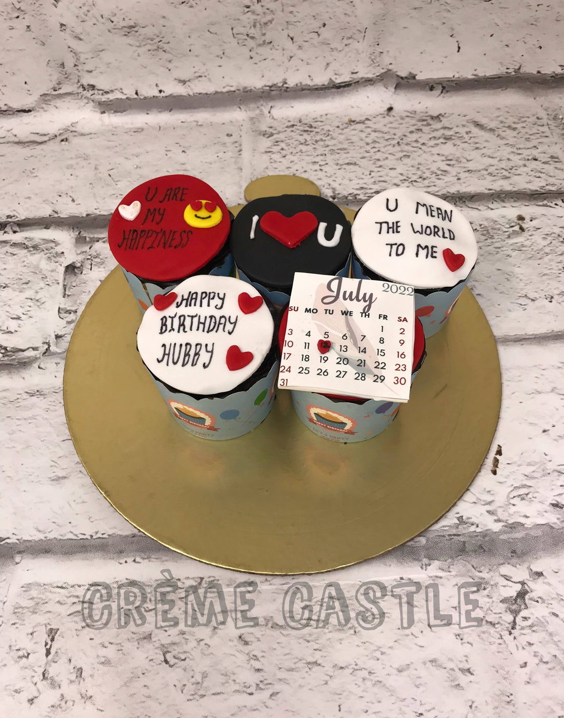 Calendar Cupcake Set