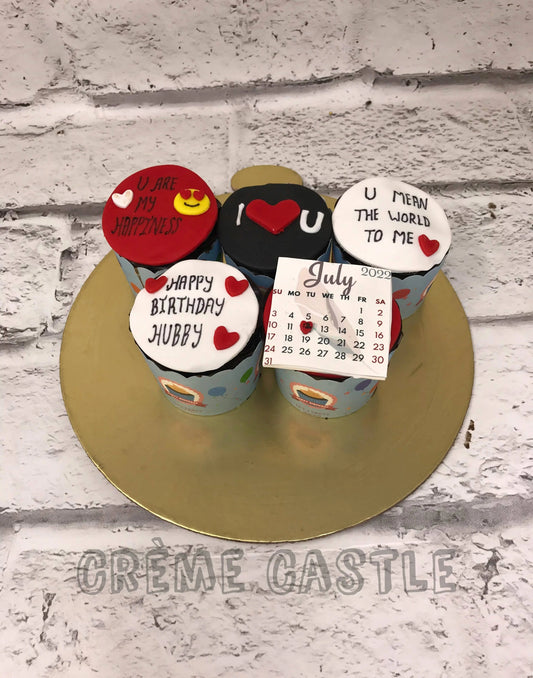 Calendar Cupcake Set