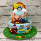 Peppa Pig Fam Cake