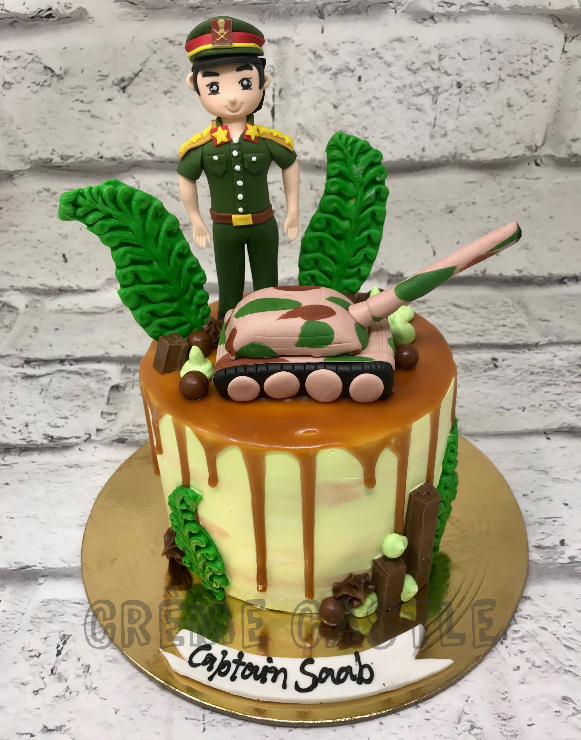 Army Tank Cake