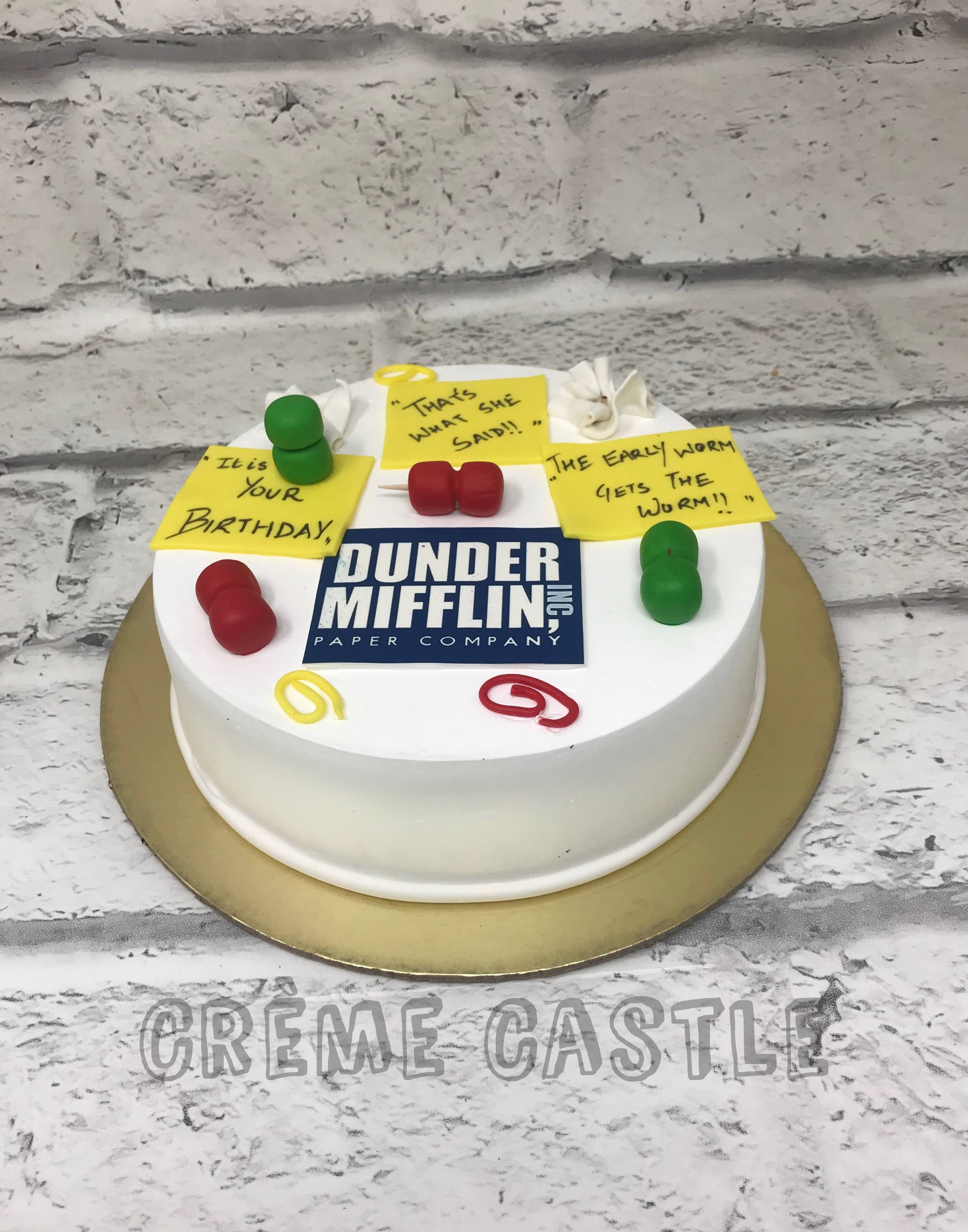 Stanley the Office - Cake