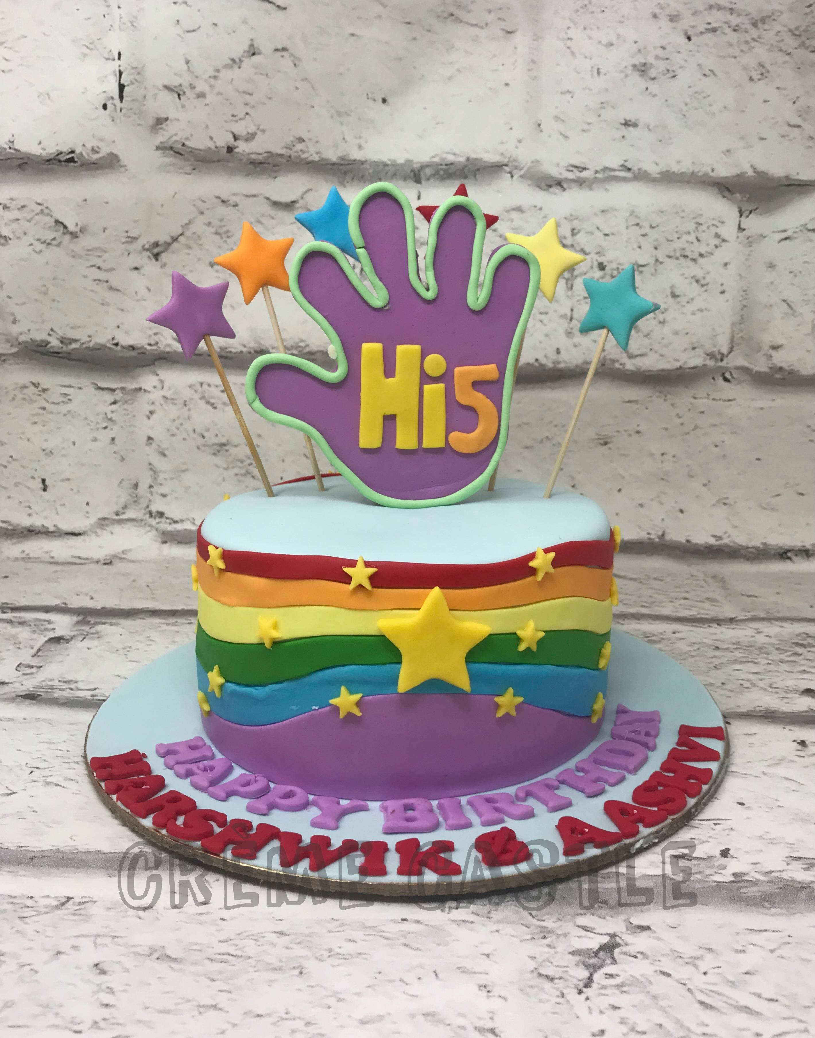 Number-5 Cake (3 Kg), Kids cakes Delivery in Ahmedabad – SendGifts Ahmedabad