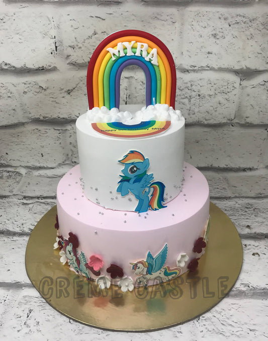 Pony Photo Cake