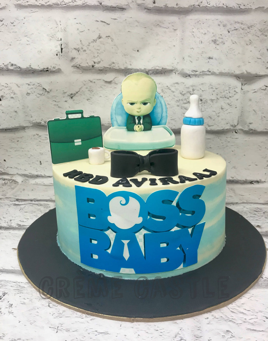 Boss Baby Pic Cake