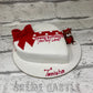 Heart Bow Teddy Cake