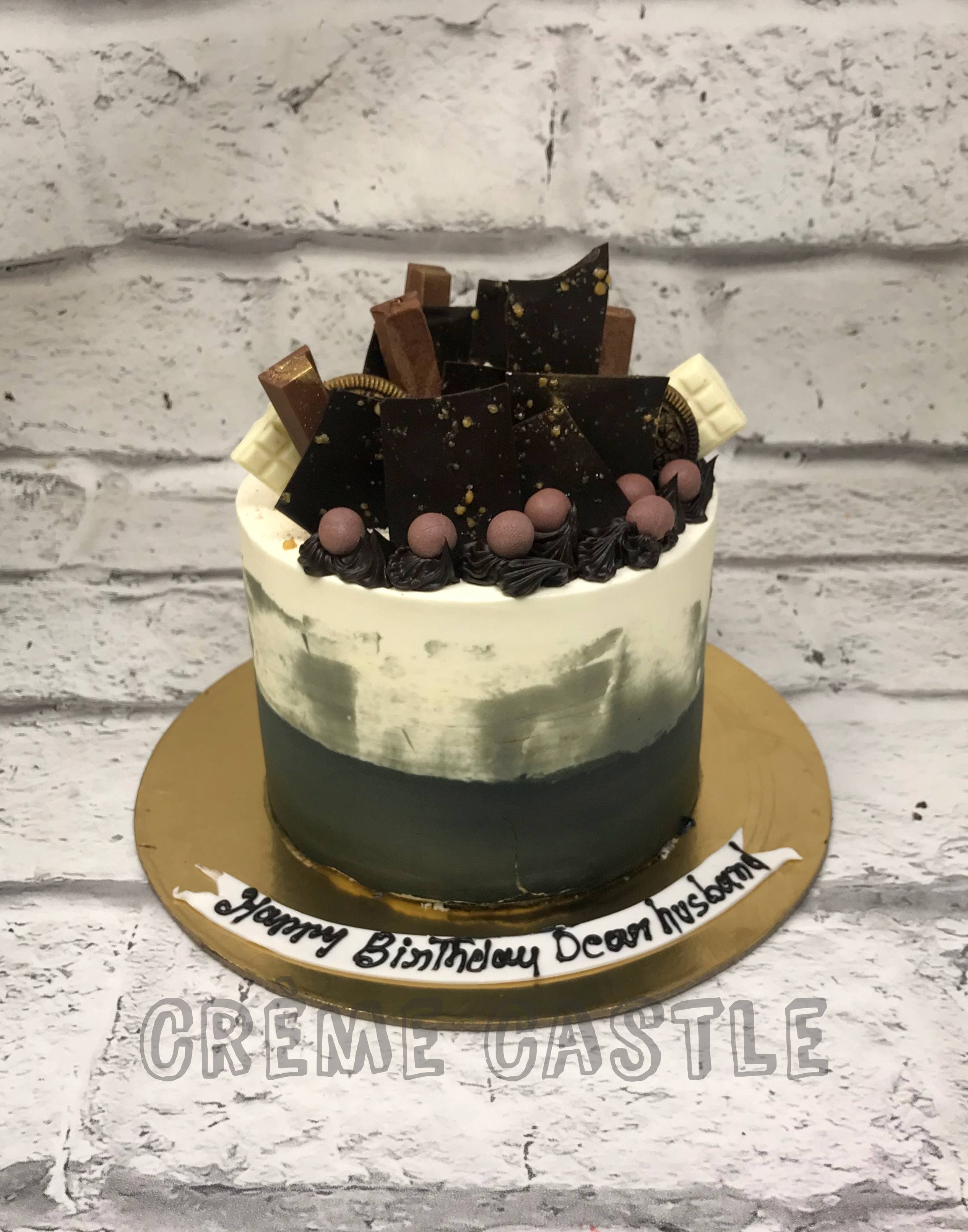 Candies Cake with splash colours & custom topper – Pao's cakes