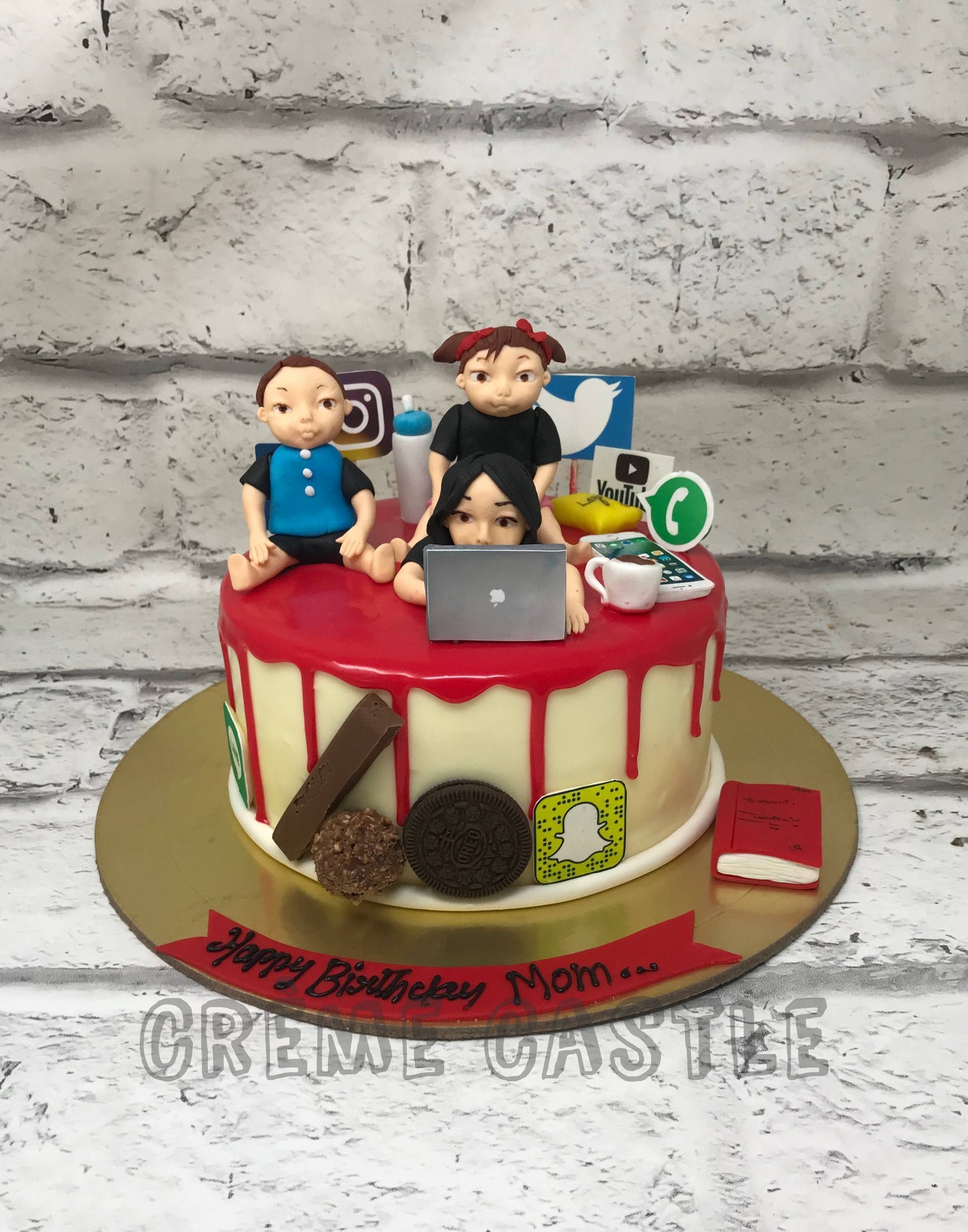 Working Mom Family Cake