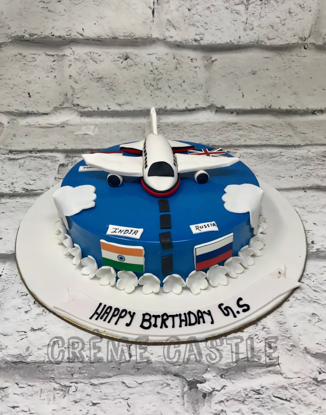 India Russia Farewell Cake